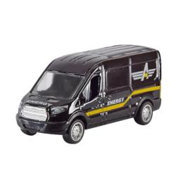 Іграшкова машинка Автопром Вантажівка AP7426 Black масштаб 1:64