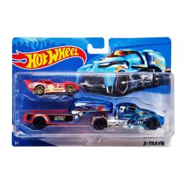 Іграшкова машинка Bambi T-K937-1 Red з трейлером