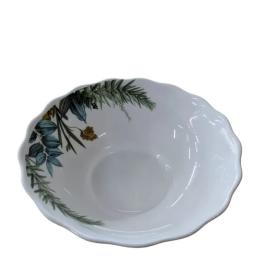 Салатник Vittora Бабусин сад Wave 155 мм White (V-155GG)