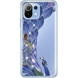 Чохол-накладка Boxface (43702-rs7) для Xiaomi 11 Lite 5G NE Peafowl