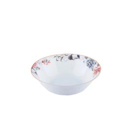 Салатник Vittora Піони Aura 187 мм White (VT-2187AР)