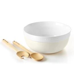 Салатник KitchenAid Sweet &amp; Savory Beige (CC000641-001) з приборами