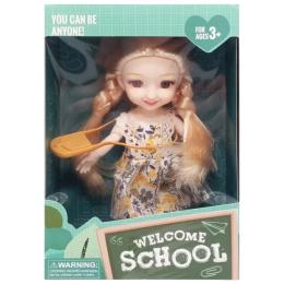 Лялька Bambi Welcome School Blue Yellow (YL605-7/9/10(Yellow)) із сумочкою