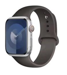 Ремінець для смарт-годинника Infinity SILICONE Blister для Apple Watch 38/40/41 mm Dark Gray