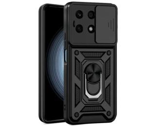 Чохол-накладка EpiK Camshield Serge Ring для Xiaomi 14 Pro Black