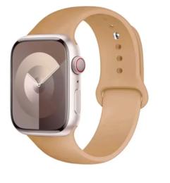 Ремінець для смарт-годинника Infinity SILICONE для Apple Watch 42/44/49 mm Beige