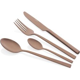 Набір столових приборів Ardesto Black Mars Favola Copper (AR0704FSC)