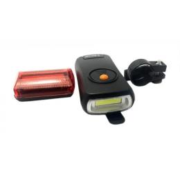 Велосипедний ліхтарик Bailong BL-908 Black 5 LED