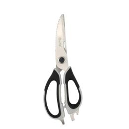 Кухонні ножиці GUSTO GT-6123 Black Silver 23 cм
