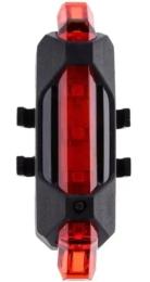 Велосипедний ліхтарик Velotrade BC-TL5411 Red 5 світлодіодів USB