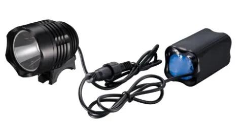 Велосипедний ліхтарик VLT BC-FL1458 Black 900lm LED живлення