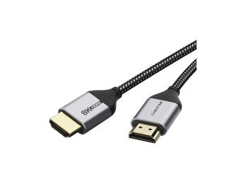 Відео-кабель Cabletime HDMI (тато) - HDMI (тато), 2.1V 32AWG 8K Ultra HD, 1м Black (CA914661)