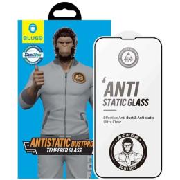 Захисне скло Blueo Full Cover HD Glass Anti-Static для Apple iPhone 16 Plus/iPhone 15 Plus Black (PTJ1-16plus)
