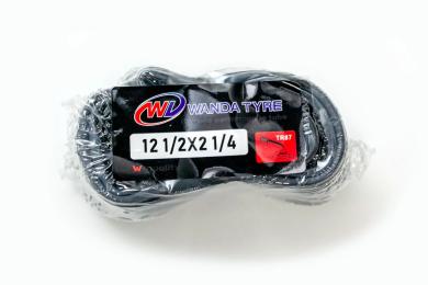 Велосипедна камера Wanda TUB-063 Black 12 1/2x2 1/4 кривий сосок