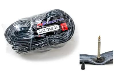 Велосипедна камера Wanda TUB-065 Black 26x2.125/2.35