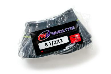 Велосипедна камера Wanda TUB-061 Black 8 1/2x2 кривий сосок
