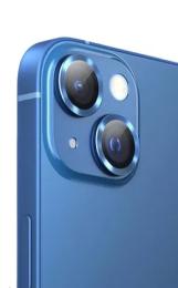 Захисне скло для камери Blueo Original metal frame lens protector iPhone 16/iPhone 16 Plus Blue