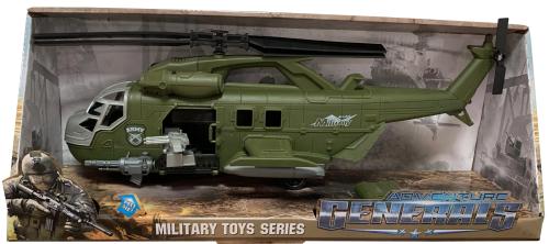 Іграшкова техніка DIY Toys Гелікоптер Військовий Green (CJ-2296369)
