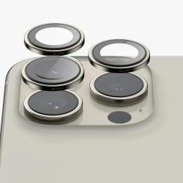 Захисне скло для камери Blueo 99 Anti-reflective PVD titanium alloy iPhone 16 Pro/iPhone 16 Pro Max Natural Titanium