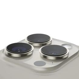 Захисне скло для камери Blueo 99 Anti-reflective PVD titanium alloy iPhone 16 Pro/iPhone 16 Pro Max Titan Gold