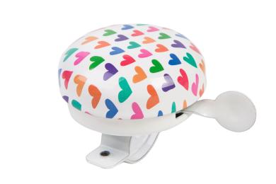 Дзвінок для велосипеда VLT Rainbow Hearts 58mm