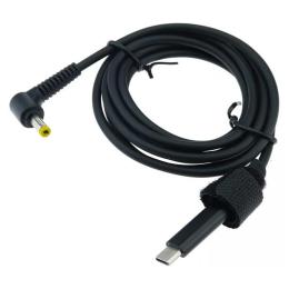 Кабель живлення для роутера ArmorStandart (ARM79417) USB-C (тато)  -  DC (тато), 1m Black 5.5x2.5 18.5-20V