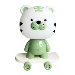 Нічник Mega Zayka Тигр на скейті MGZ-1408 Green