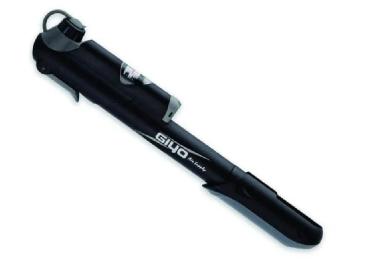 Насос міні телескопічний GIYO GP-63S з манометром Al + Pl AV / FV (80psi) з Т-ручкою (чорний)