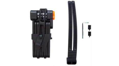 Велосипедний замок Velotrade BC-LK0510 Black 1100 мм (LCK-073)