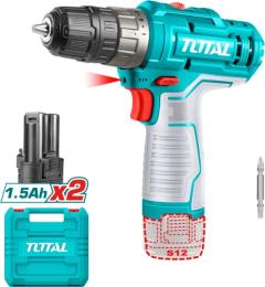 Шурупокрут TOTAL TDLI12202 сумісний з USB Type-C