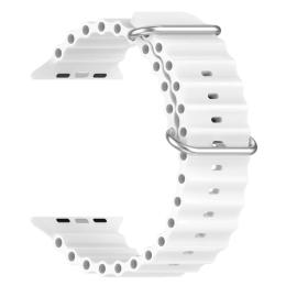 Ремінець для смарт-годинника ArmorStandart Ocean Band для Apple Watch All Series 42/44/45/49mm White (ARM74249)