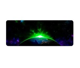 Килимок для мишки Razer RAZER15-15 Black Green з боковою прошивкою 400x900