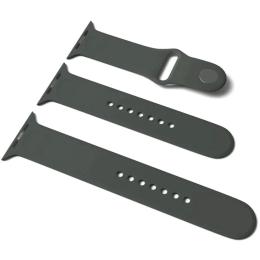 Ремінець для смарт-годинника EpiK Silicone для Apple Watch Sport Band 42/44/45/49 (S/M &amp; M/L) 3pcs Olive