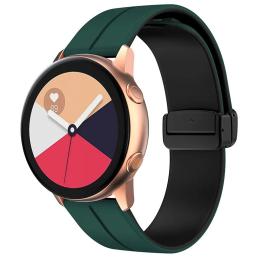 Ремінець для смарт-годинника EpiK Classy для Smart Watch 20mm Black Green