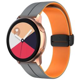 Ремінець для смарт-годинника EpiK Classy для Smart Watch 20mm Gray Orange