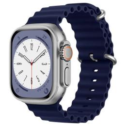 Ремінець для смарт-годинника EpiK Ocean Band для Apple Watch 42/44/45/49mm Deep Navy