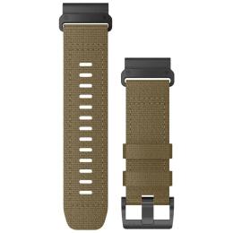 Ремінець для смарт-годинника Garmin Tactix 7 QuickFit Nylon Band 26mm Coyote Tan (010-13010-11)
