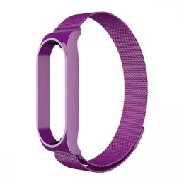 Ремінець для фітнес-браслету Infinity Milanese Loop для Xiaomi Mi Band 8 Purple