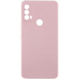 Чохол-накладка Lakshmi Silicone Cover Full Camera (AAA) для Motorola Moto E40 Pink Sand