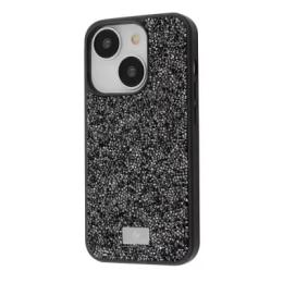 Чохол-накладка Infinity Bling World Rock Diamond (TPU) iPhone 15 Black Titanium