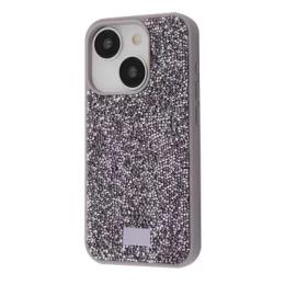 Чохол-накладка Infinity Bling World Rock Diamond (TPU) iPhone 15 Titanium Gray