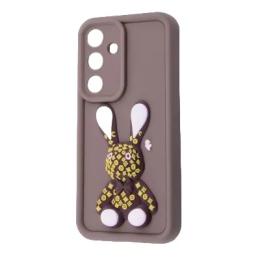 Чохол-накладка Infinity Pretty Things Case Samsung Galaxy S23 FE Brown Rabbit
