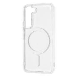 Чохол-накладка WAVE Clear Case (PC + TPU) with Magnetic Ring Samsung Galaxy S21 FE (G990B) Clear