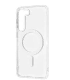 Чохол-накладка WAVE Clear Case (PC + TPU) with Magnetic Ring Samsung Galaxy S23 Plus Clear