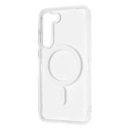 Чохол-накладка WAVE Clear Case (PC + TPU) with Magnetic Ring Samsung Galaxy S23 Clear