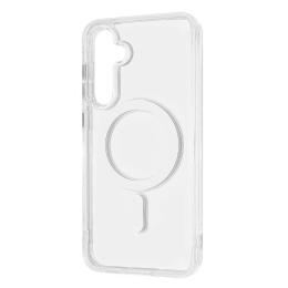 Чохол-накладка WAVE Clear Case (PC + TPU) with Magnetic Ring Samsung Galaxy S24 Plus Clear