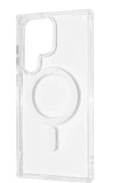 Чохол-накладка WAVE Clear Case (PC + TPU) with Magnetic Ring Samsung Galaxy S24 Ultra Clear