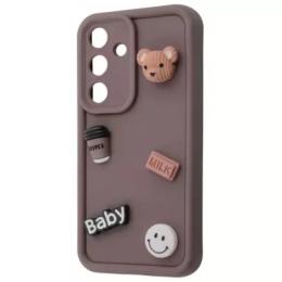 Чохол-накладка Infinity Pretty Things Case Samsung Galaxy S24 Brown Bear