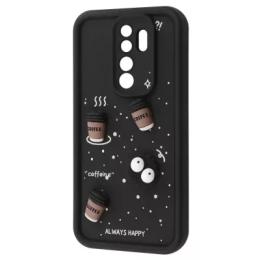 Чохол-накладка Infinity Pretty Things Case Xiaomi Redmi 9 Black Coffee