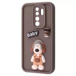 Чохол-накладка Infinity Pretty Things Case Xiaomi Redmi 9 Brown Baby